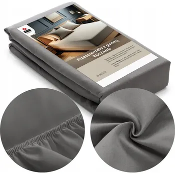 Prostěradlo Prostěradlo s gumou Łóżkoholicy bavlněný satén 90 x 200 cm