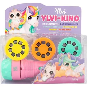 kempingová lampa Promítací svítilna Ylvi, 24 obrázků, Ylvi-Kino