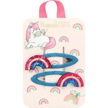 Sponky do vlasů Princess Mimi 2 ks Colour Rainbow
