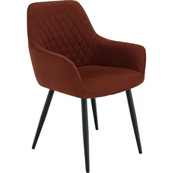 Nábytek Designové křeslo, hnědá/černá, OSKOR