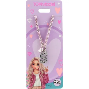 Šperk Šňůrkový náramek Top Model, písmenko "S" Candy