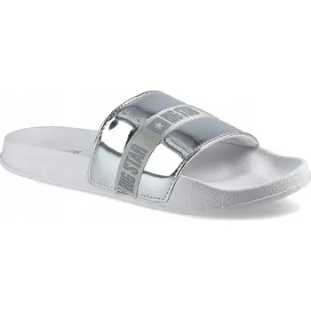 Dámské žabky Big Star dámské nazouváky HH274A043 Srebrny velikost 38