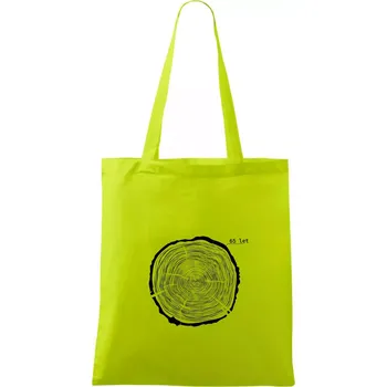Letokruhy - 65 - Taška bavlněná - 42 x 38 cm ( Limetková )