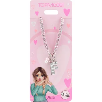 Šperk Šňůrkový náramek Top Model, písmenko "F" Sasha