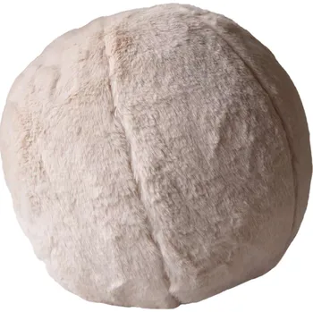 Dekorativní polštářek Dekorační polštář z mikroplyše ø 25 cm Top – Mioli Decor ID_1776624