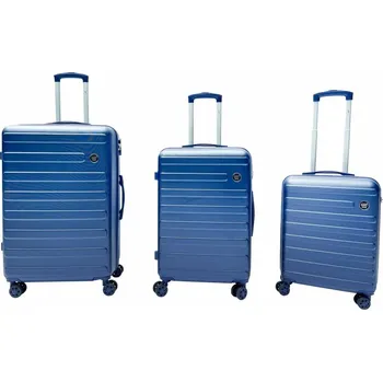 Linder Exclusiv Sada cestovních kufrů SC1002 Modrá
