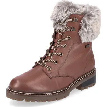 Dámské kozačky Rieker Dámská kotníková obuv REMONTE D0B74-24 hnědá W5 45