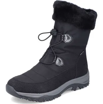 Dámské kozačky Dámská kotníková obuv RIEKER M9683-00 černá W5 41