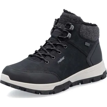 Pánská zimní obuv Pánská kotníková obuv RIEKER 35534-00 černá W5 47