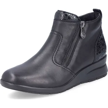 Dámské kozačky Dámská kotníková obuv RIEKER L4861-00 černá W5 38