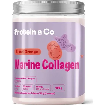 Protein Protein a Co Protein&Co. Marine Collagen 400 g Příchuť: Blood Orange