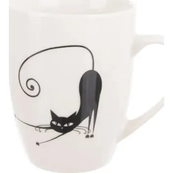 Hrnek porcelán kočka 370 ml O0573