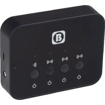 Auto elektroinstalace 3in1 Bluetooth audio adaptér násobič / AUX vstup