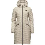 Loap Jemina Dámský prošívaný kabát CLW24111 Béžová XS