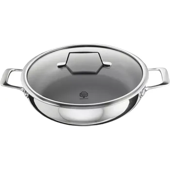 Pánev Astral Pánev na smažení se skleněnou poklicí, výška: 90 mm, délka: 350 mm