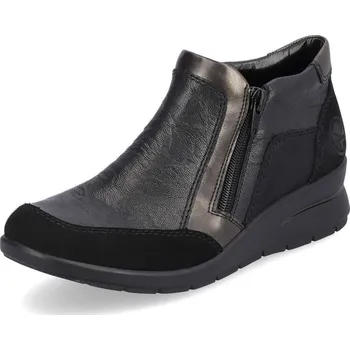 Dámské kozačky Dámská kotníková obuv RIEKER L4851-00 černá W5 42