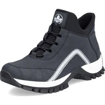 Dámské kozačky Dámská kotníková obuv RIEKER M9883-14 modrá W5 39