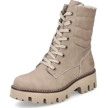 Dámské kozačky Dámská kotníková obuv RIEKER Y3330-20 béžová W5 41