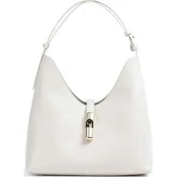 Furla Goccia M - Velká kabelka v krémová, kůže, 233149 | Kabelky pro ženy & muže