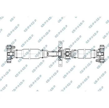 Hřídel nápravy Kloubovy hridel, pohon napravy GSP PS901739