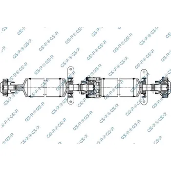 Hřídel nápravy Kloubovy hridel, pohon napravy GSP PS901824