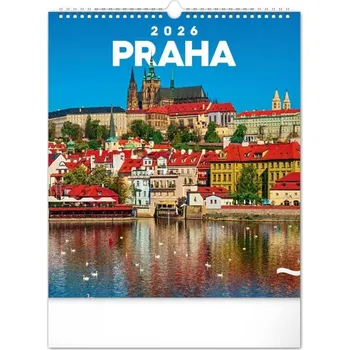 Kalendář Nástěnný kalendář Praha 30x34cm