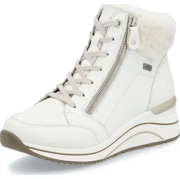 Dámské kozačky Rieker Dámská kotníková obuv REMONTE D0T77-80 bílá W5 41