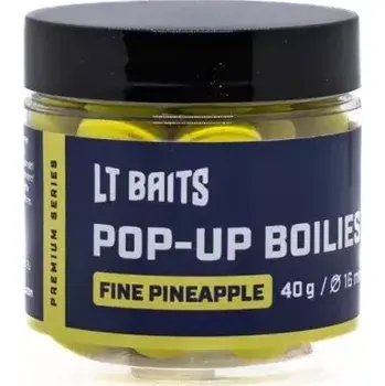 Boilies LT BAITS Fine Pineapple Pop Up boilies 12mm 40g