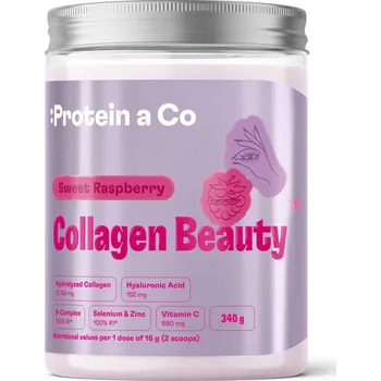 Kloubní výživa Protein a Co Collagen Beauty 340 g Příchuť: Sweet raspberry