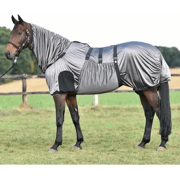 Deka pro koně BUSSE Deka proti hmyzu Eczema Strong BUSSE, anthracite Délka zad: 105 cm