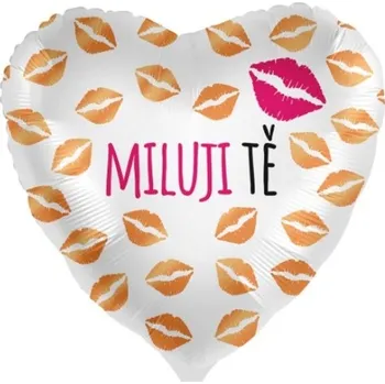Balónek Balónek fóliový Miluji Tě