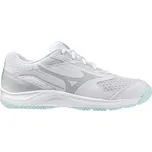 Dámská sálová obuv Mizuno CYCLONE SPEED 5 W 5 Bílá, Šedá, Světle zelená