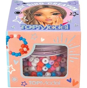 kreativní sada Sada korálků na výrobu prstýnků Top Model DIY, Lexy