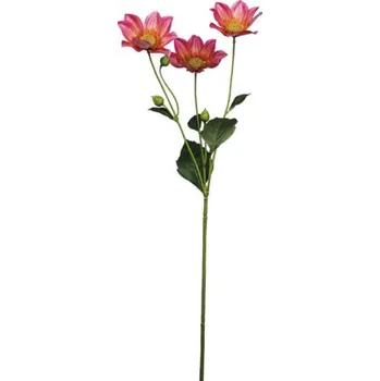 umělá květina Umělá květina jiřina 67 cm růžová