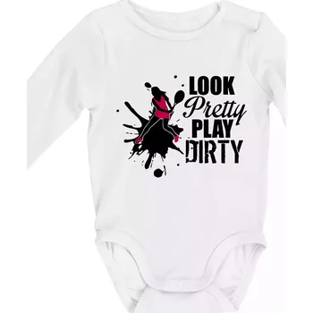 Look pretty play - Body kojenecké s dlouhým rukávem - Dlouhý r. do 3 měs ( Bílá )