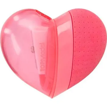 Pryž Guma ve tvaru srdce a ořezávátko Top Model Best Friend, pink