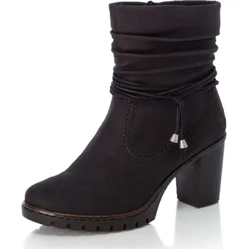 Dámské kozačky Dámská kotníková obuv RIEKER Y2591-01 černá W5 39