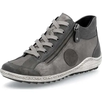 Dámské kozačky Rieker Dámská kotníková obuv REMONTE R1477-42 šedá W5 45