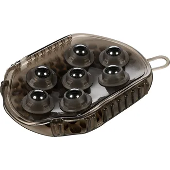 Čištění pro koně Masážní rukavice HKM - Flip -, černá, Univerzální velikost