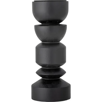 Svícen Bloomingville, Svícen na klasickou svíčku Bowen 27,5 cm černý - Formadore