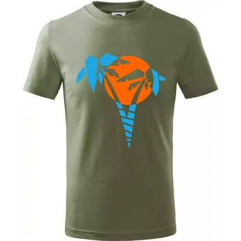 Palma - Tričko dětské bavlněné - 146 cm/10 let ( Khaki )