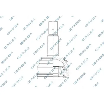 Poloosa kola Sada kloubů, hnací hřídel GSP 803476
