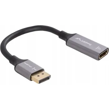 Video kabel Adaptér DisplayPort 1.4 - HDMI 2.1, DP -> HDMI Ultra HD 8K, 4K 144Hz