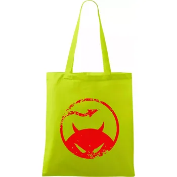 Devil Kruh - Taška bavlněná - 42 x 38 cm ( Limetková )