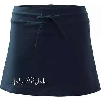 Dámská sukně Labrador EKG - Sportovní sukně - two in one - XL ( Námořní modrá (velmi tmavá - téměř černá) )