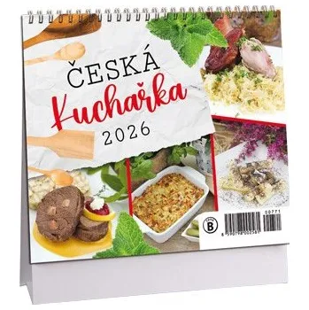 Kalendář ARIA-CARDS, s.r.o. STOLNÍ MINI KALENDÁŘ - ČESKÁ KUCHYNĚ 2026