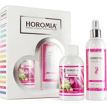 Aviváž Dárková sada parfému na prádlo Horotwins Muschi e loto