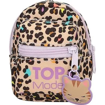 Přívěsek s karabinkou ve tvaru batůžku Top Model Talita, leopard