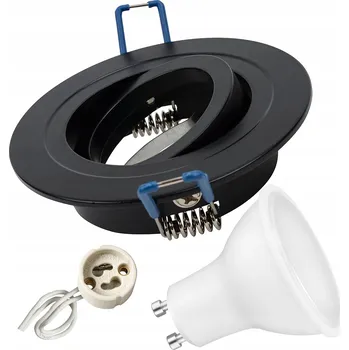 Bodové svítidlo Stropní bodové svítidlo zapuštěné LEDlux 5,5 W GU10 černé