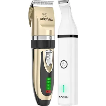 Psí batoh Oneisall X2 + N5 sada pro stříhání domácích zvířat